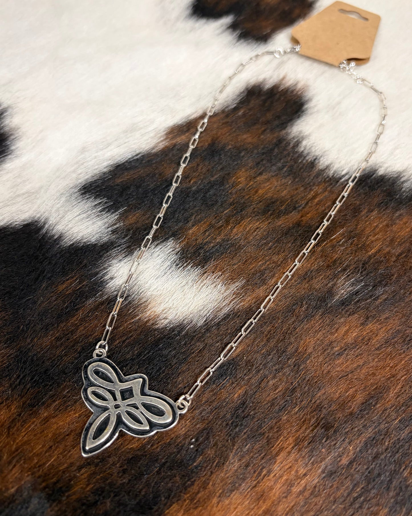 Boot Stitch Necklace