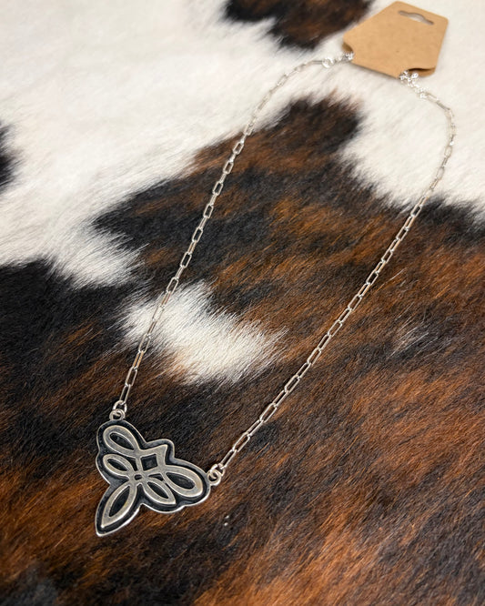 Boot Stitch Necklace