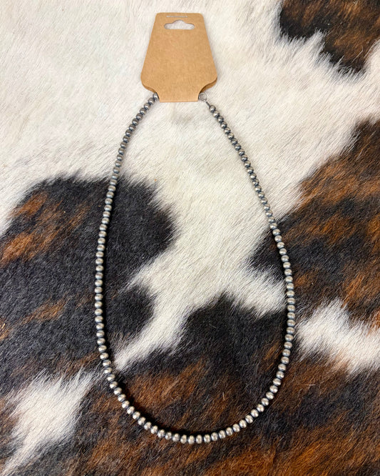 Authentic 4mm Necklace - 18"