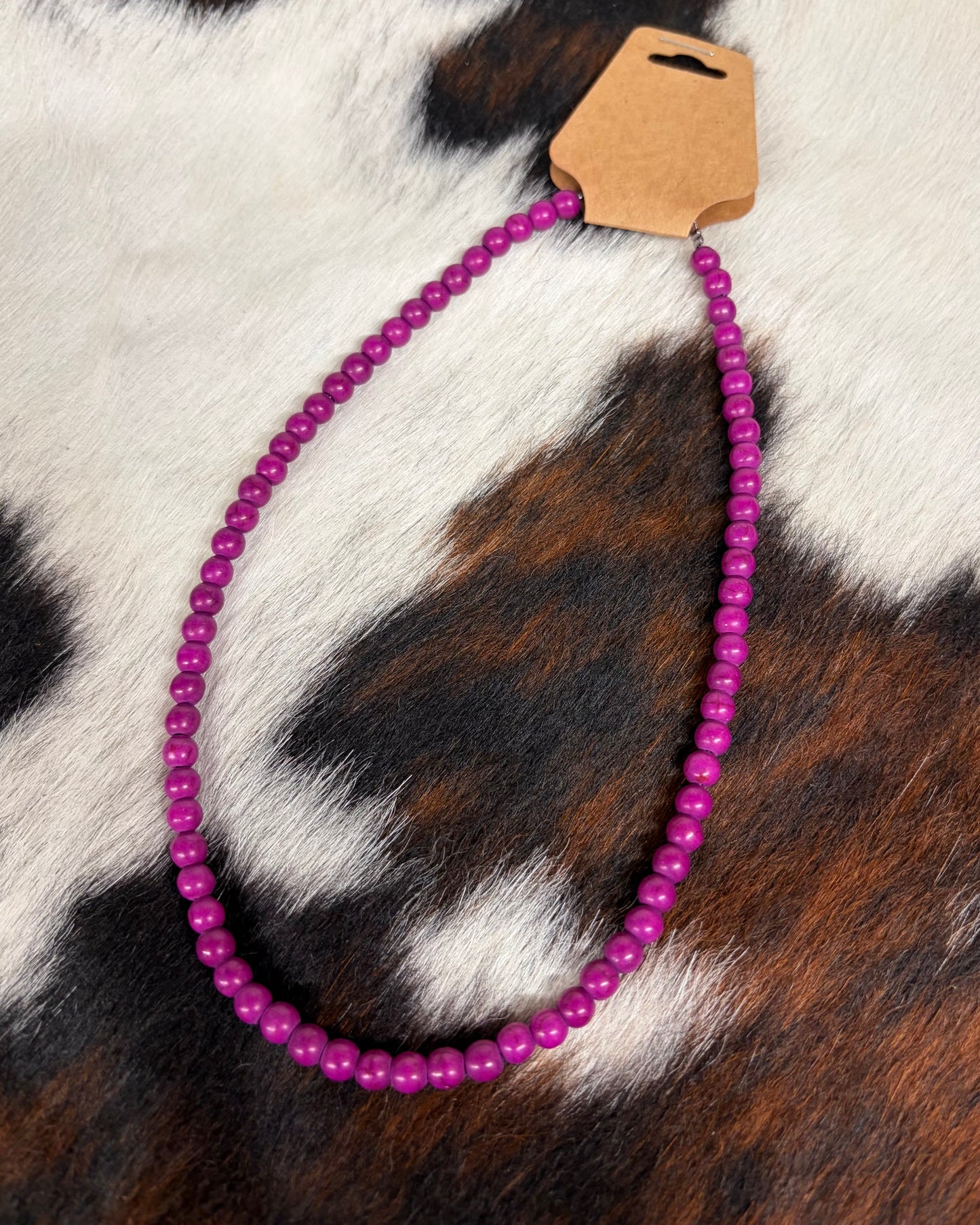 The Cara Necklace - Purple