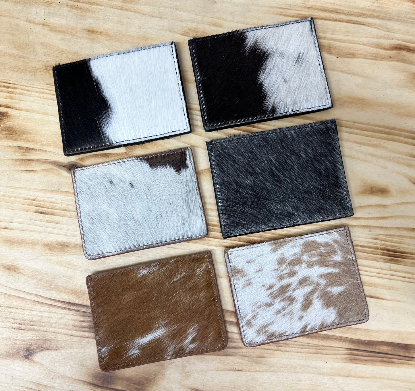 Cowhide Card Holder