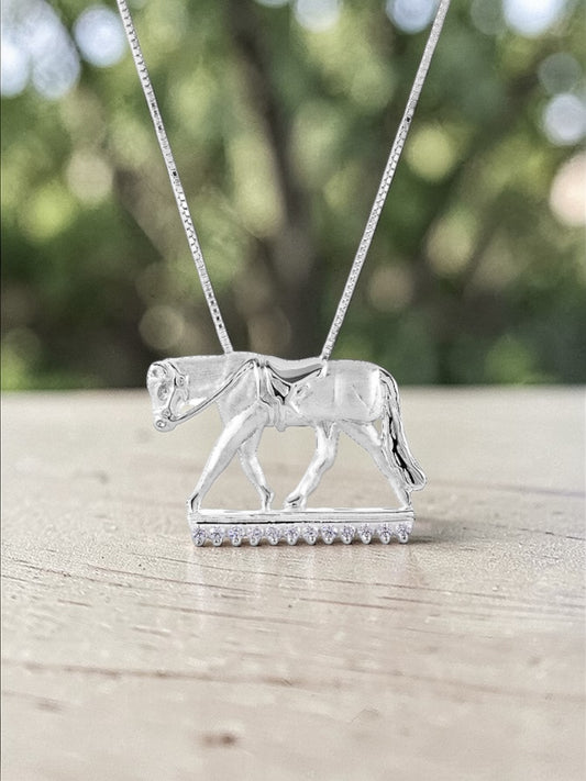 Kelly Herd English Horse Necklace