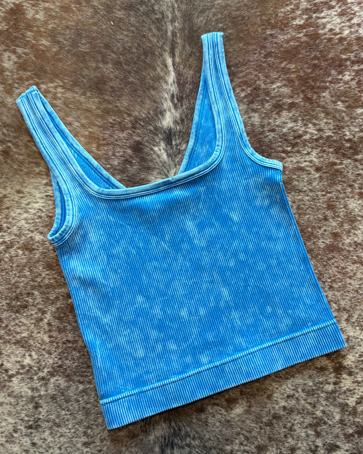 The Jayden Tank - Bright Blue