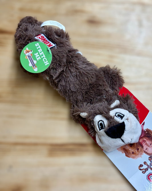 KONG Scrunch Knots Dog Toy - Squirrel