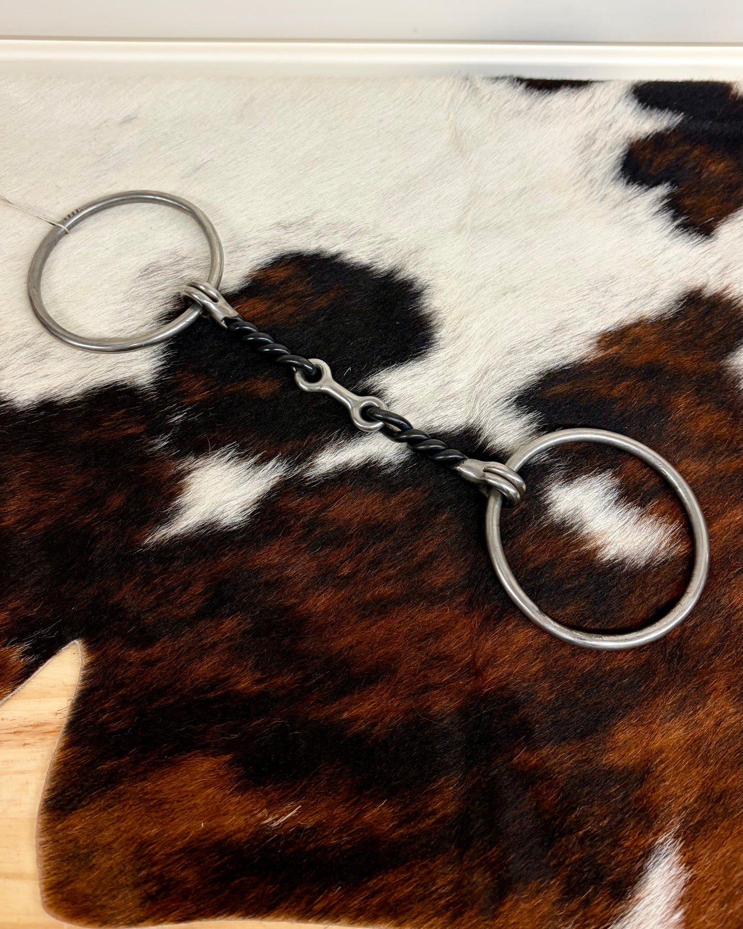 Sweet Iron Dog Bone Twisted Snaffle