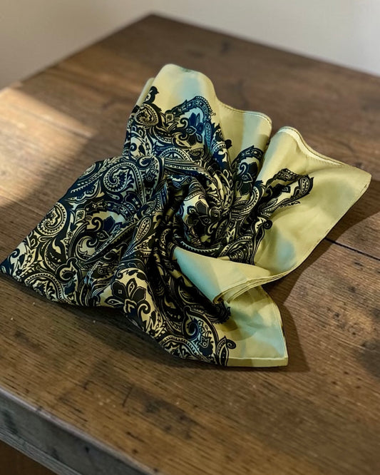 Olive + Black Wild Rag