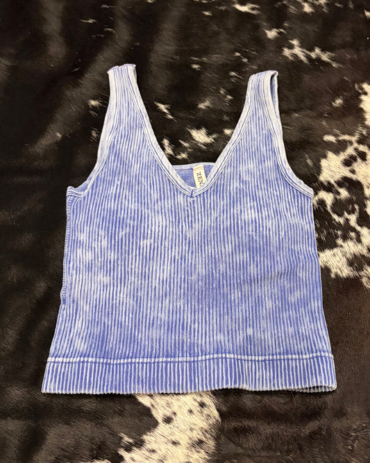 The Katie Tank - Indigo