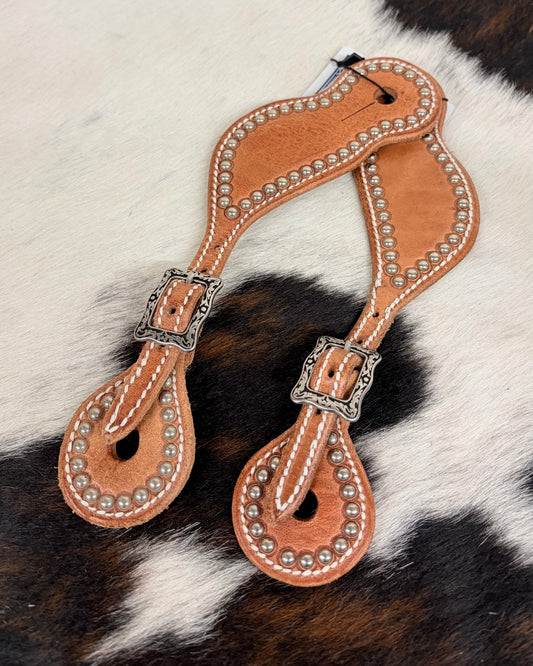 Youth Studded Spur Straps