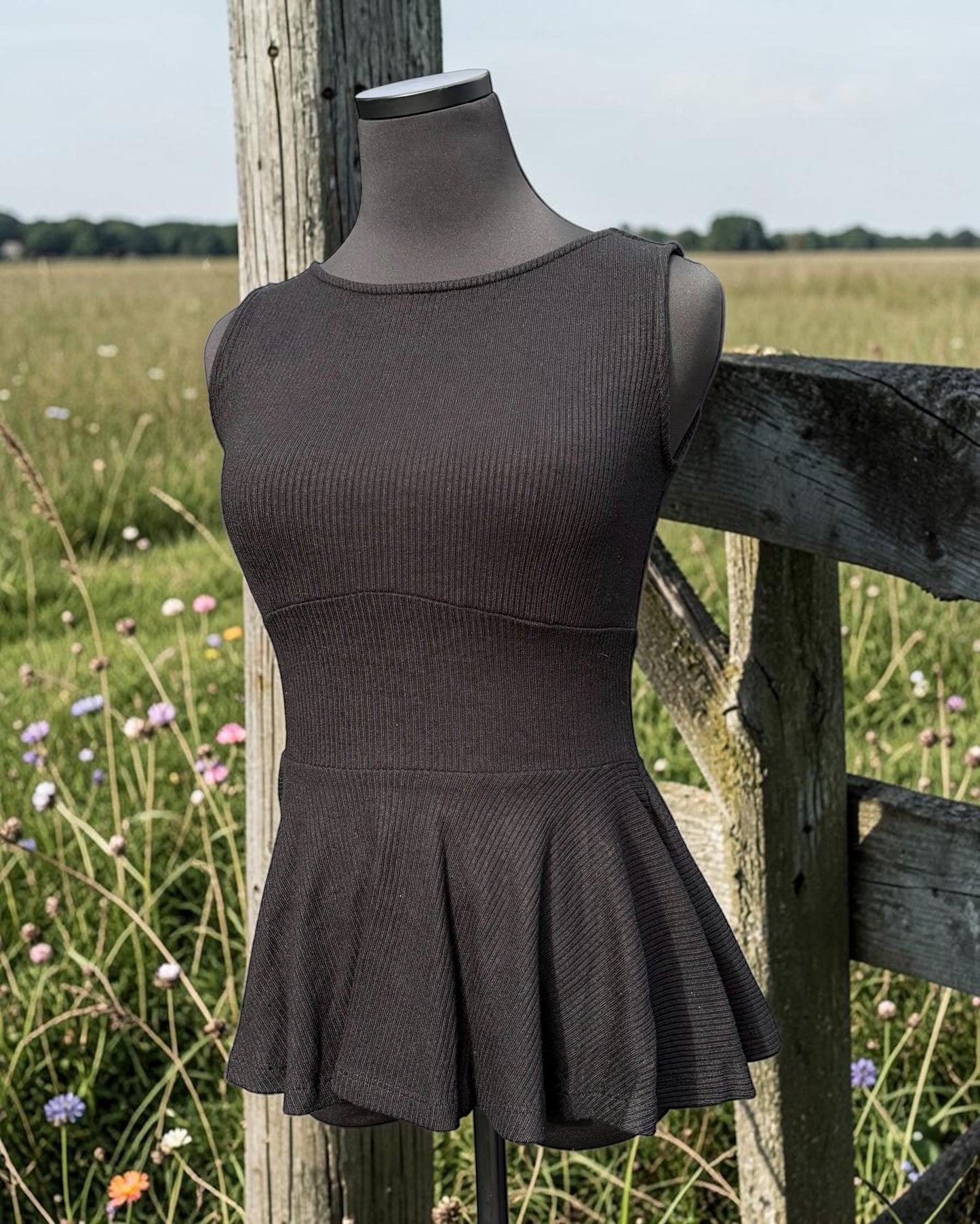 Peplum Tank Top