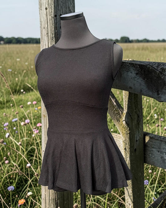 Peplum Tank Top