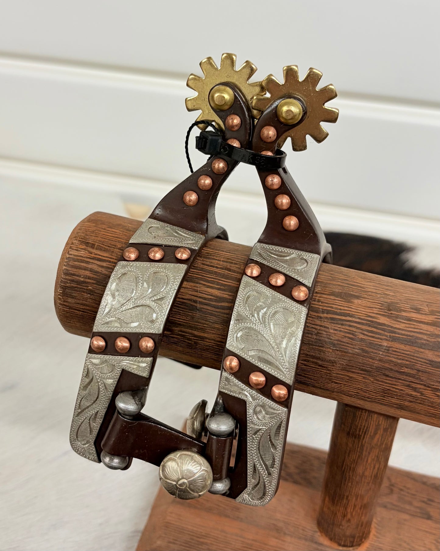 Youth Copper + Silver Spurs