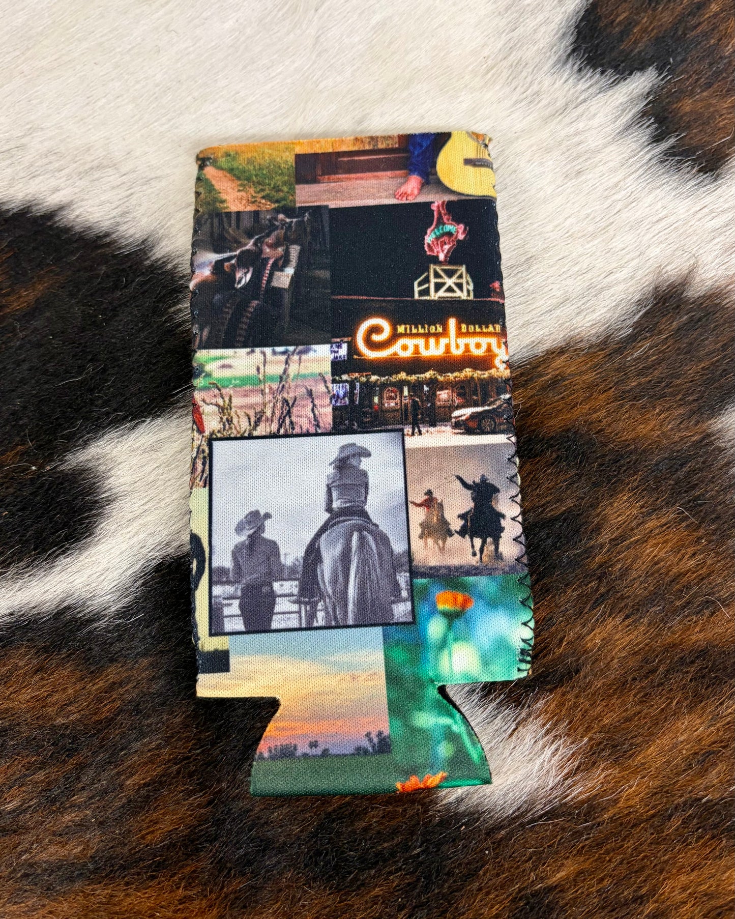 Million Dollar Cowboy Tall Koozie