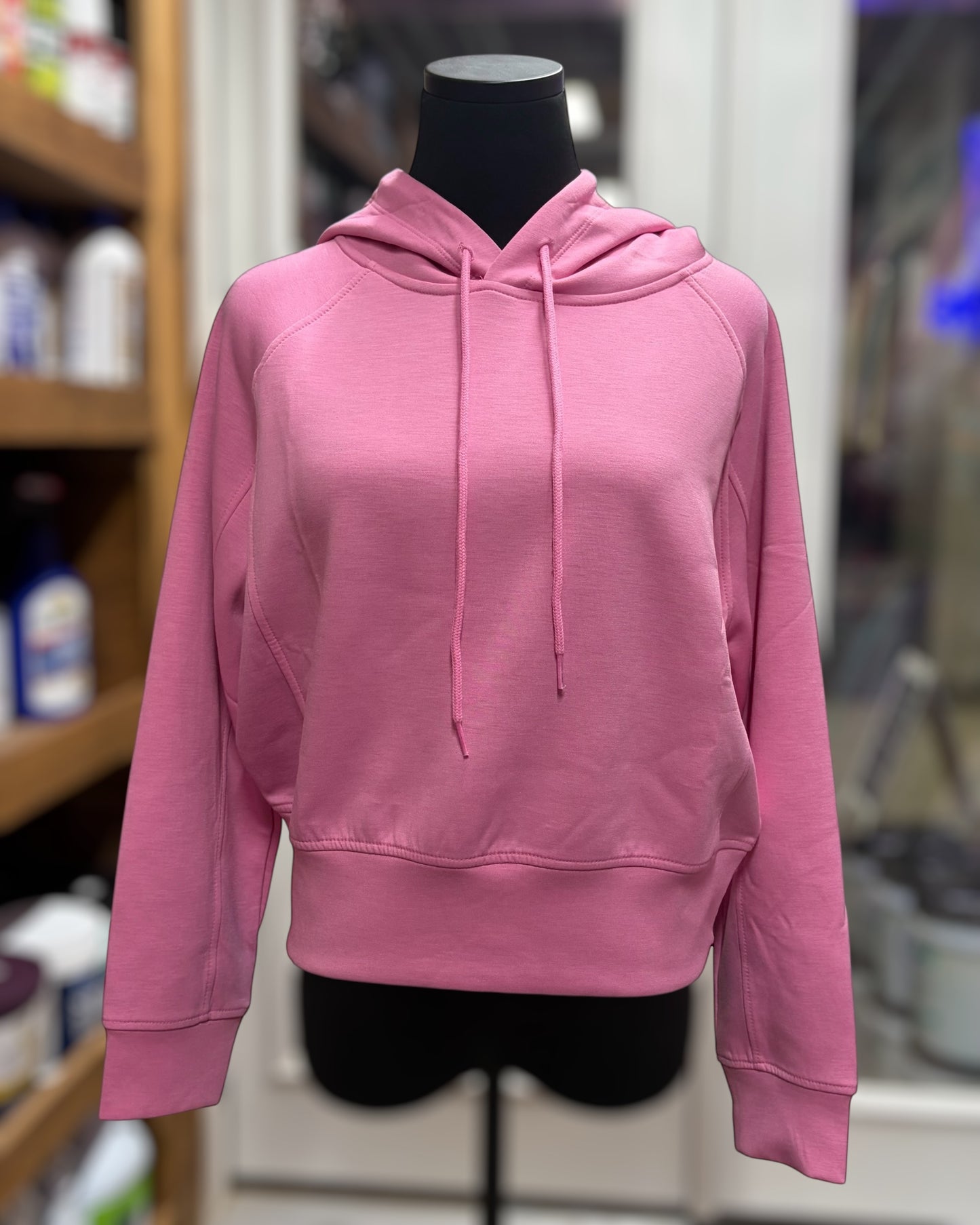 Candy Pink Scuba Hoodie