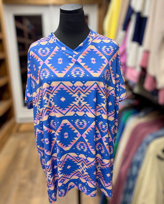 The Southwest Top - Blue