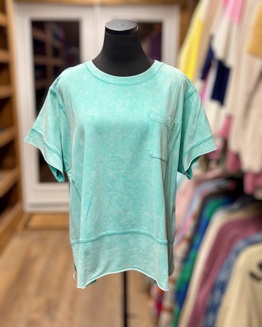 Vintage Mineral Wash Top