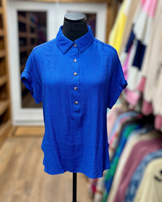 The Jessica Top - Royal