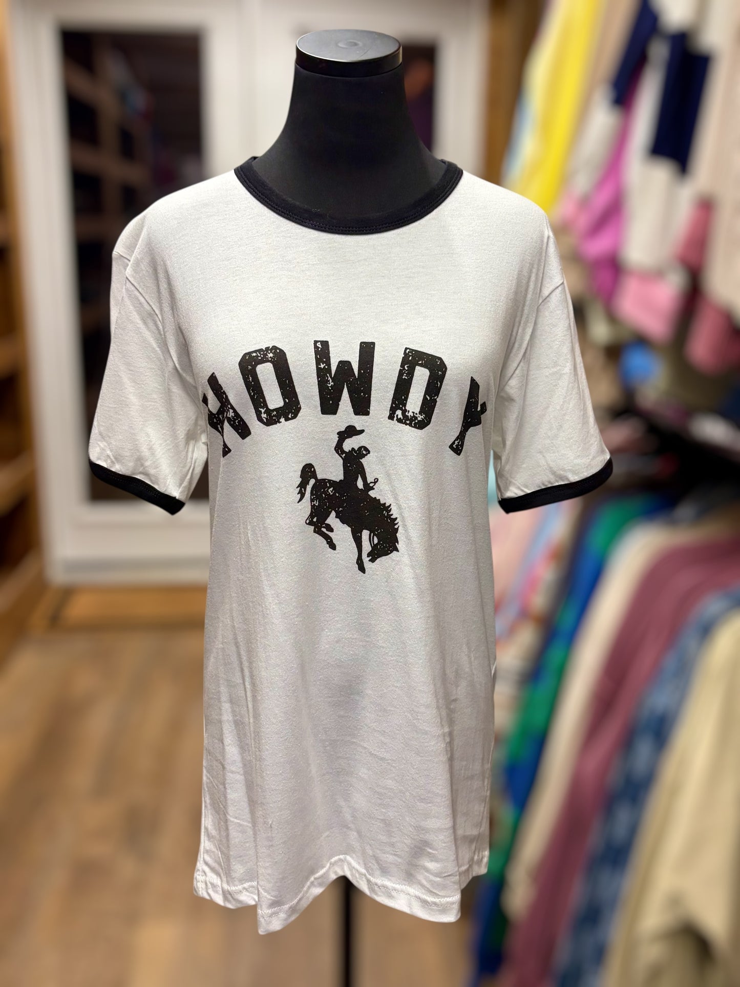 Howdy Ringer Tee