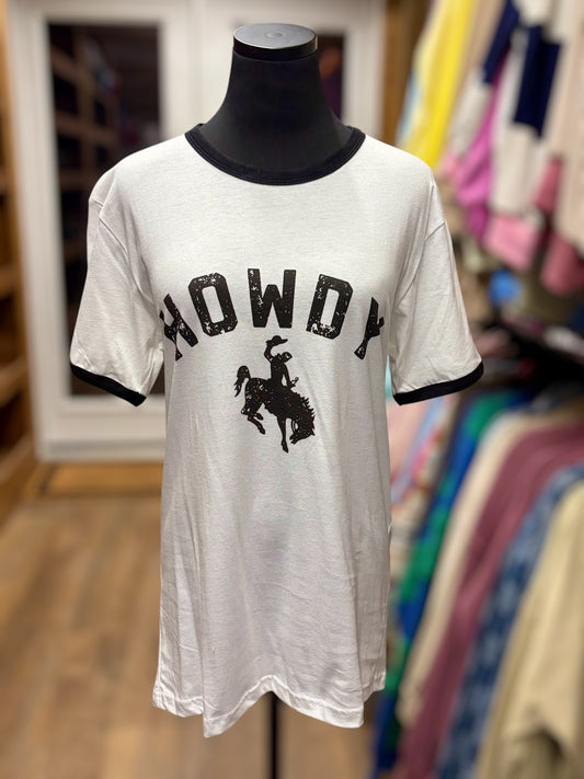 Howdy Ringer Tee