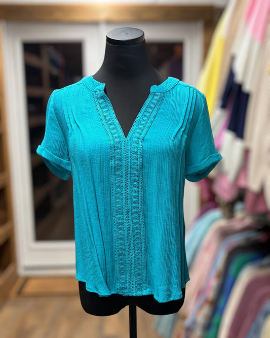 The Walker Top - Teal