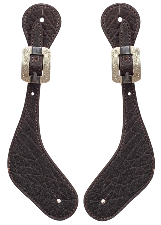 Mens Exotic Leather Spur Strap