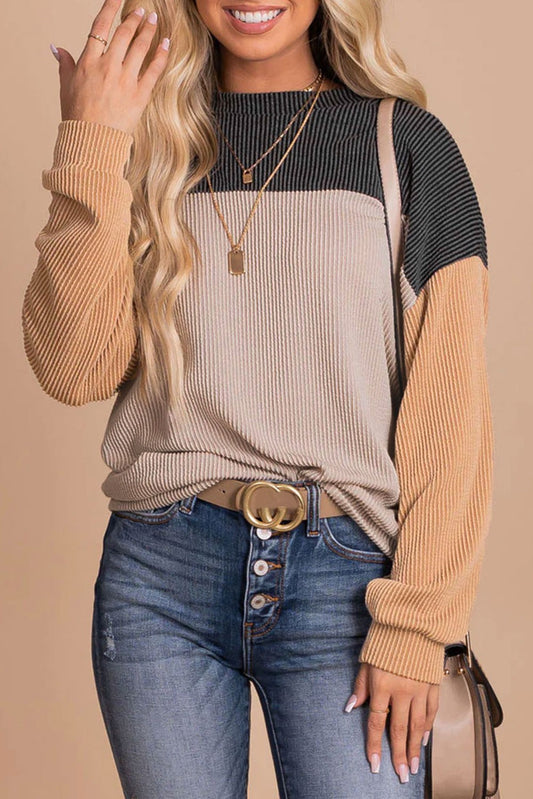 Amber Colorblock Top
