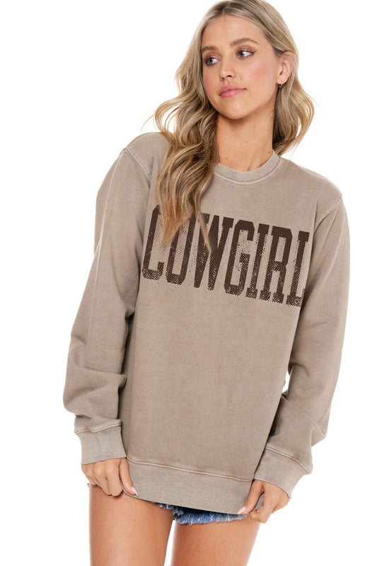 Cowgirl Graphic Sweatshirt