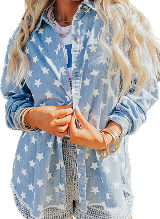 Denim Star Jacket