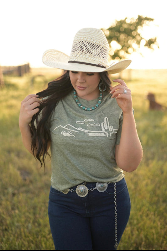 Desert Olive Top