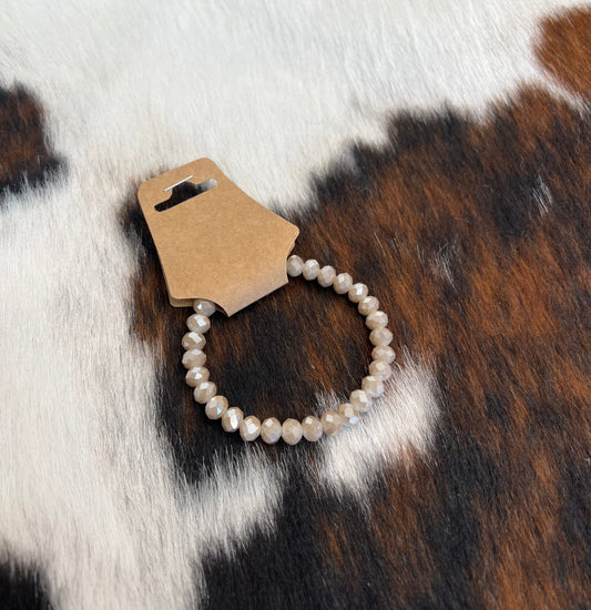 Taupe Crystal Bracelet