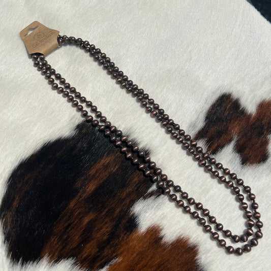 Copper Navajo Long Necklace
