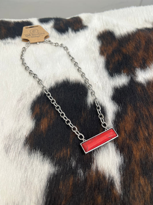 The Coral Bar Necklace
