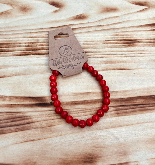 The Stone Red Bracelet