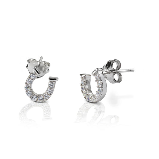Kelly Herd Horseshoe Earrings