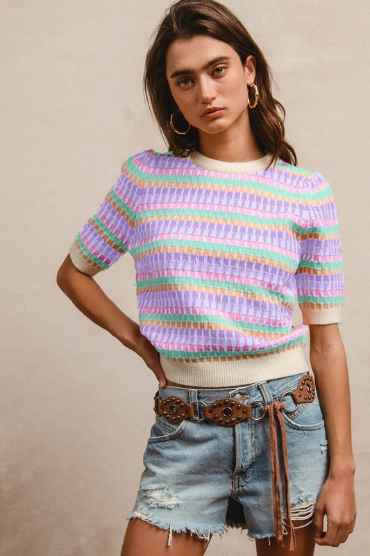 The Spring Stripe Top