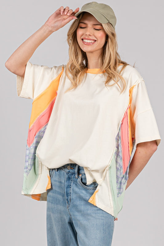 Sunset Color Block Top
