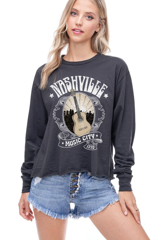 Nashville Long Sleeve Tee