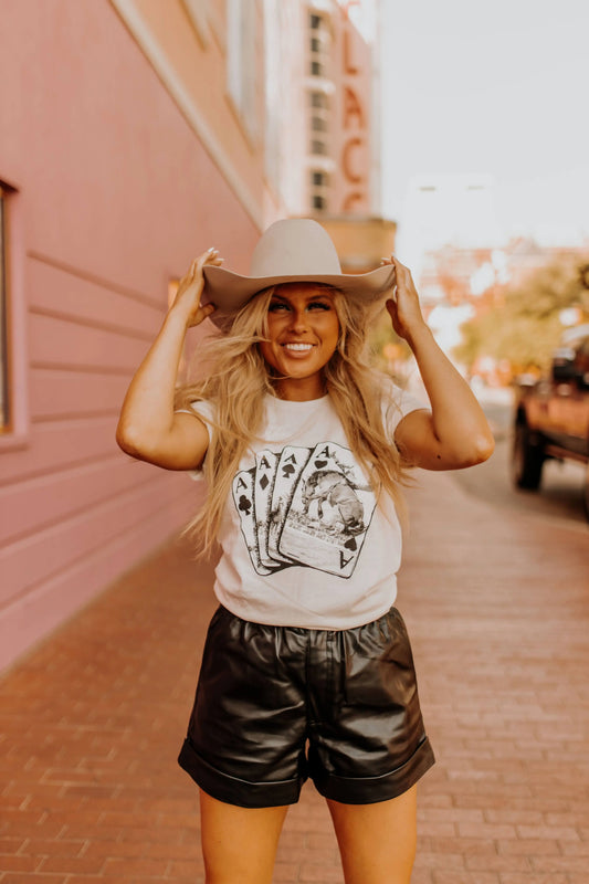 Ace Of Cowboys Tee