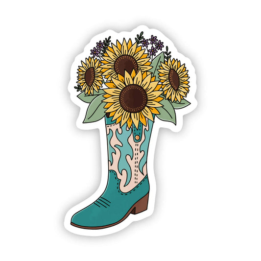Sticker - Boot Bouquet