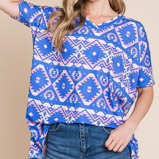 The Southwest Top - Blue