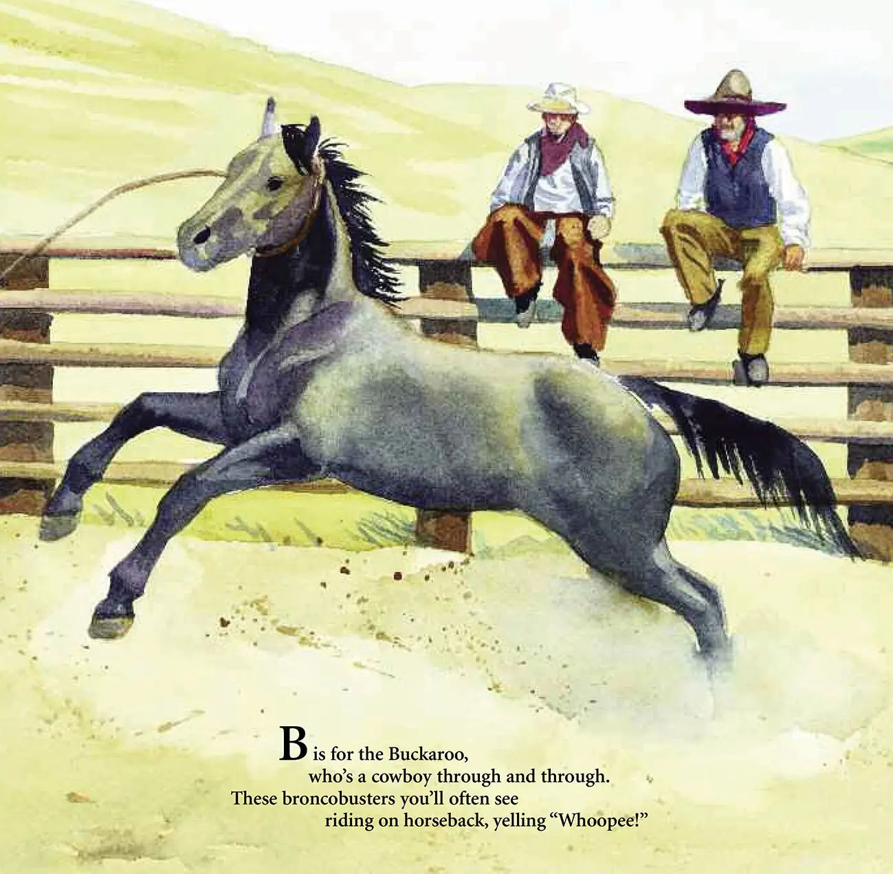 B Is For Buckaroo - A Cowboy Alphabet Book