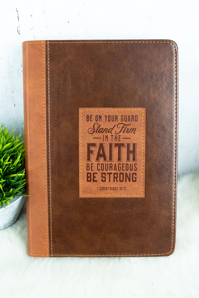Stand Firm LuxLeather Notebook